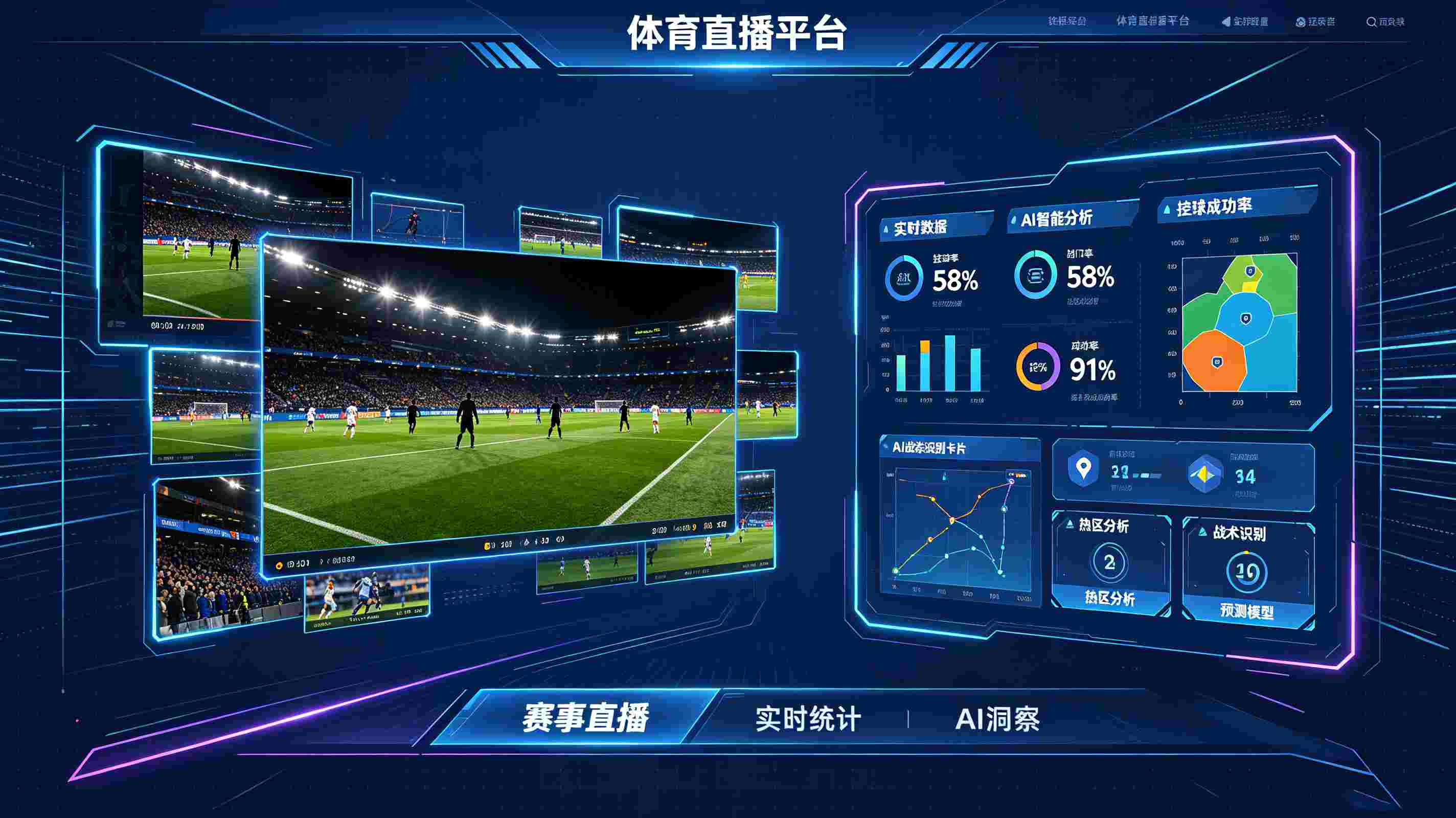 体育直播平台一站式指南：从技术架构到上线运营